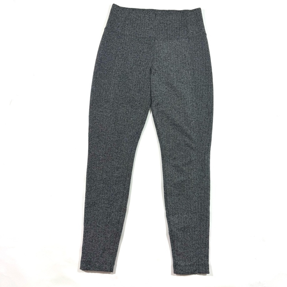 Athleta Delancey Herringbone Tight Legging Black White